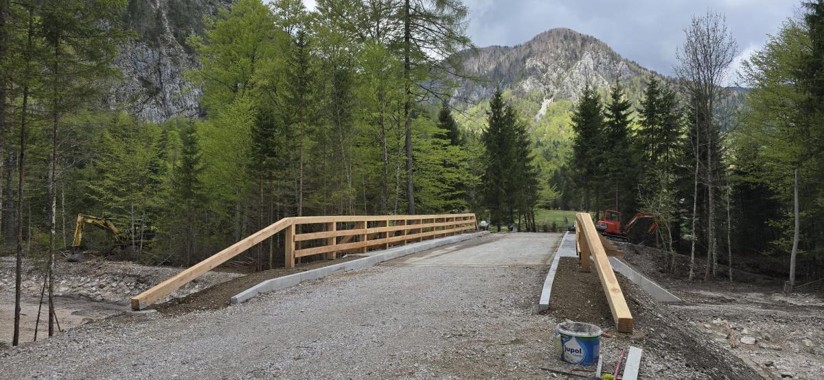 Most čez Krmarico v ZR